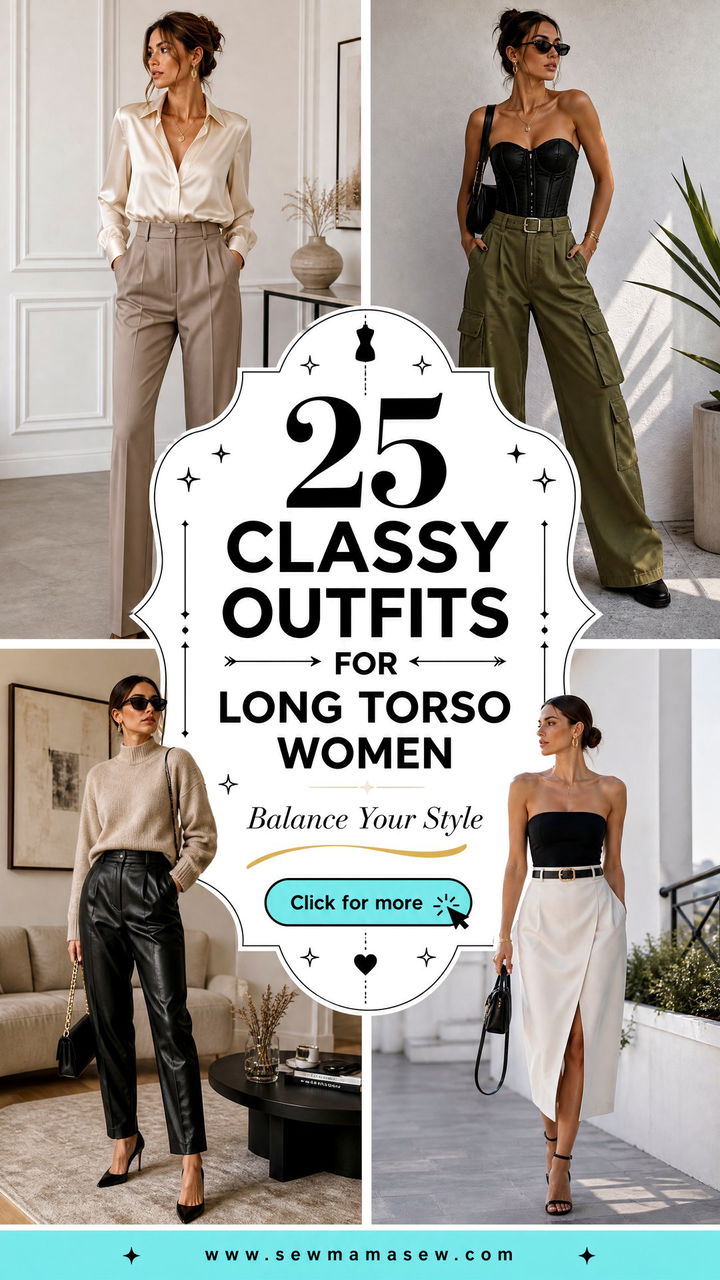 25 Classy Outfits for Long Torso Women to Balance Style - 25 Classy Outfits for Long Torso Women to Balance Style