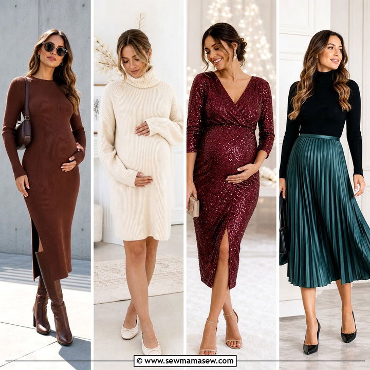 25 Classy Outfits for Pregnant Women With Bump-Friendly Style