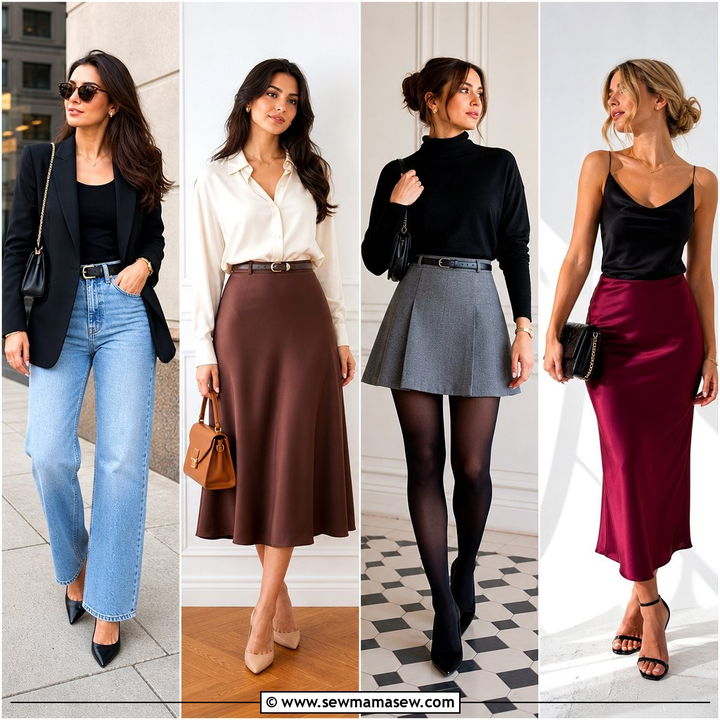 25 Classy Outfits for Women With Wide Hips That Flatter