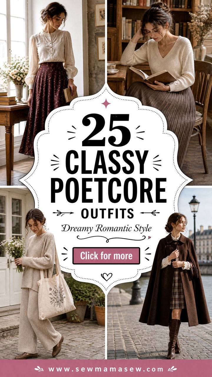 25 Classy Poetcore Outfits for Dreamy Romantic Style - 25 Classy Poetcore Outfits for Dreamy Romantic Style