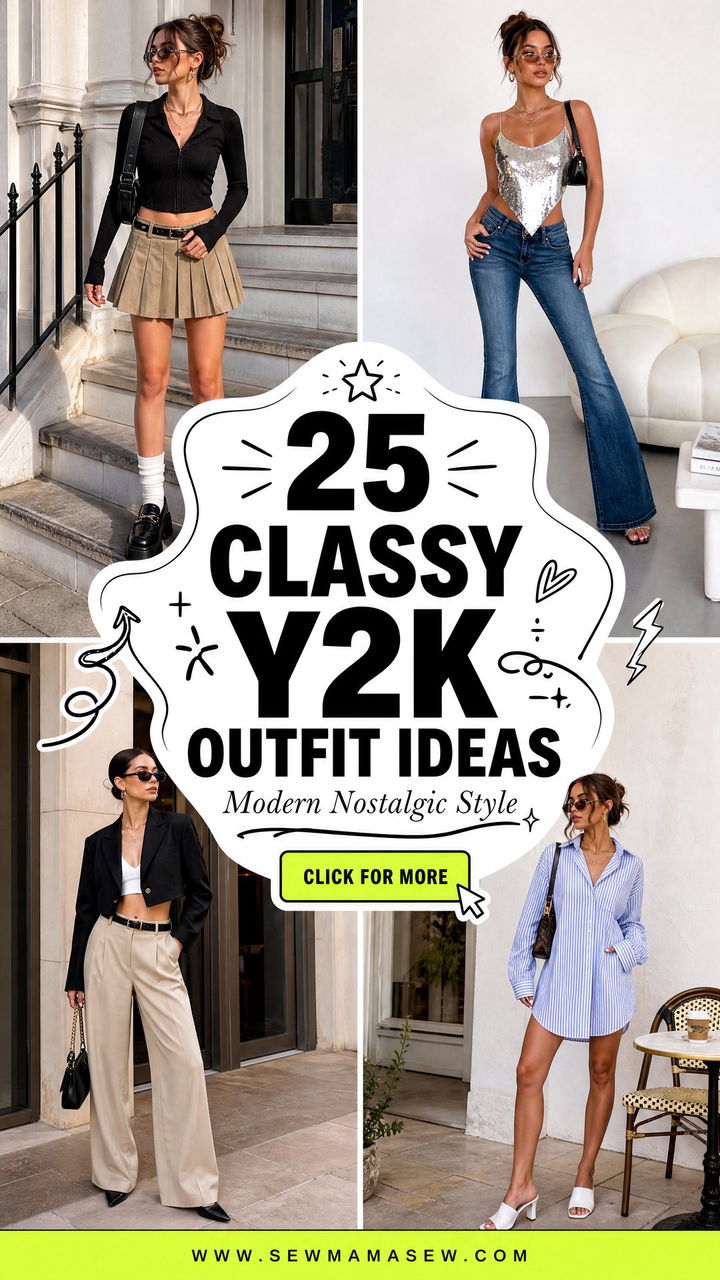 25 Classy Y2K Outfit Ideas for Modern Nostalgic Style - 25 Classy Y2K Outfit Ideas for Modern Nostalgic Style