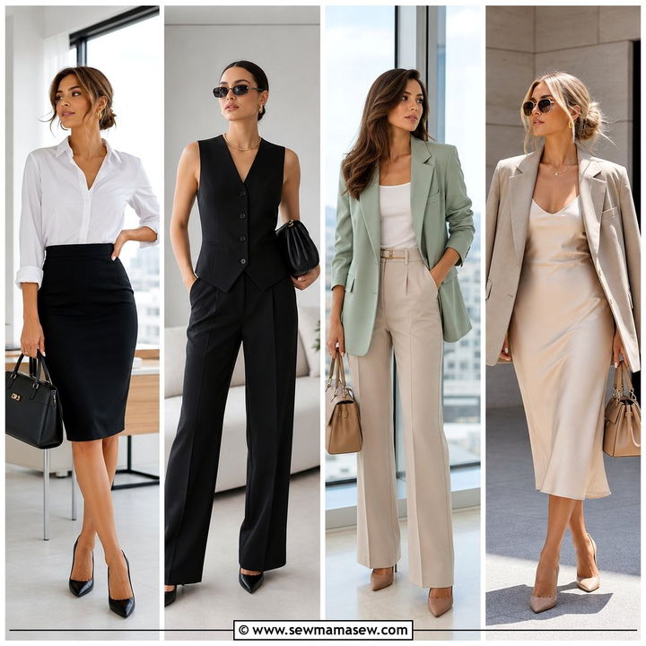 25 Clean Girl Work Outfit Ideas for Polished Office Days