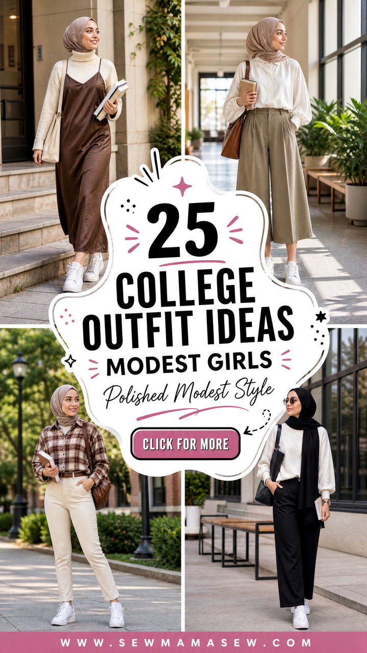 25 College Outfit Ideas Modest Girls Can Wear Anywhere - 25 College Outfit Ideas Modest Girls Can Wear Anywhere