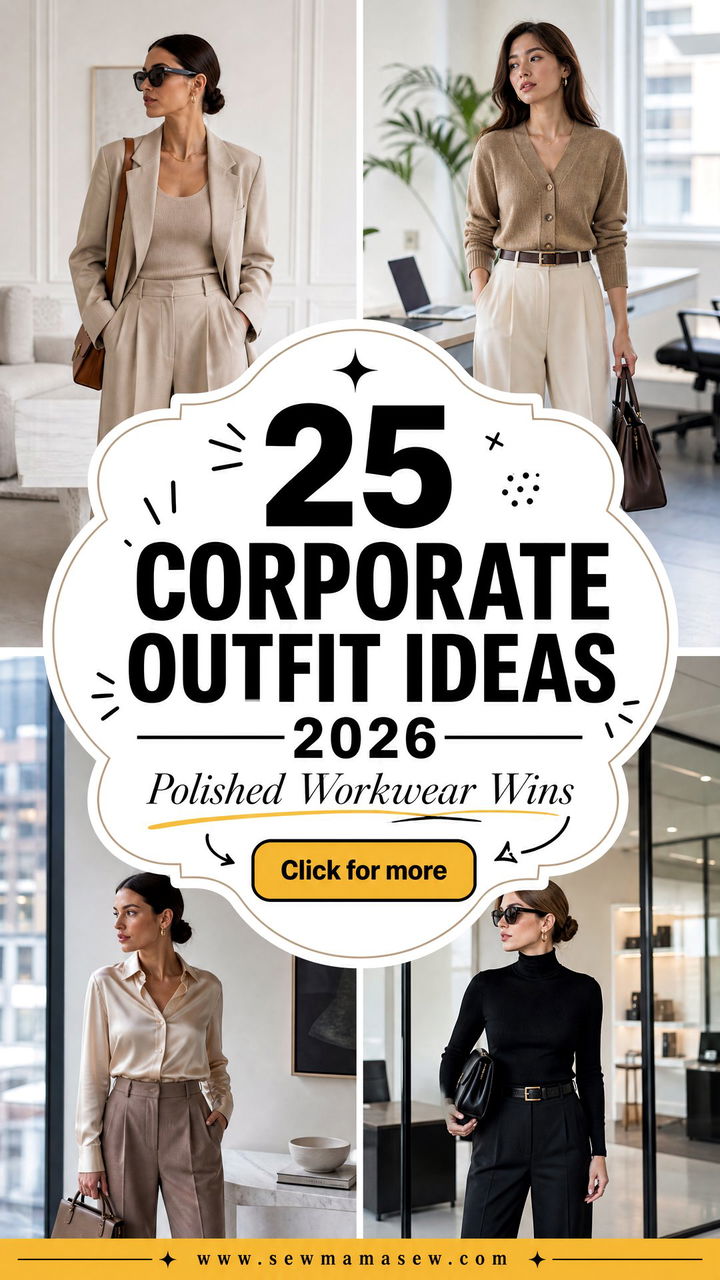 25 Corporate outfit ideas 2026 Polished Workwear Wins - 25 Corporate outfit ideas 2026: Polished Workwear Wins