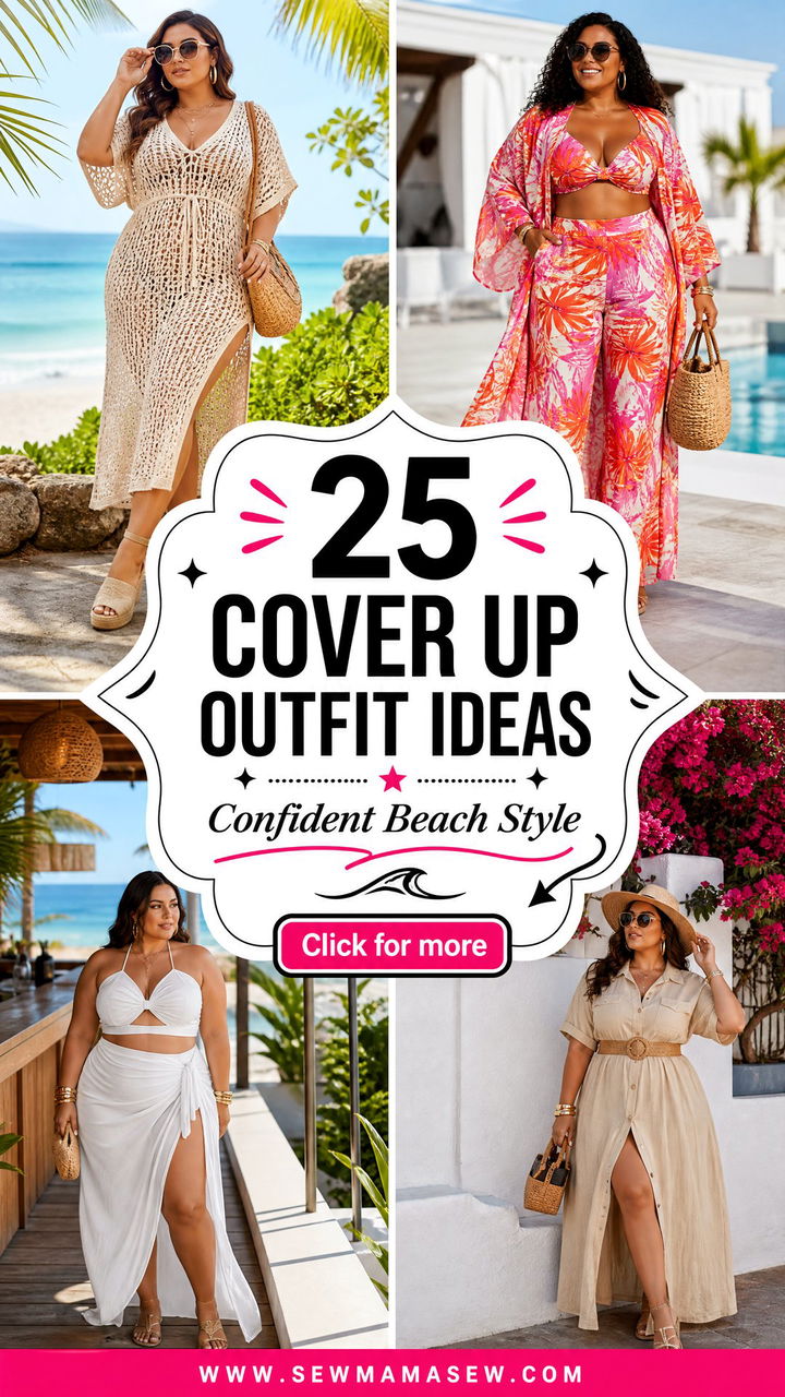 25 Cover Up Outfit Ideas Plus Size for Confident Style - 25 Cover Up Outfit Ideas Plus Size for Confident Style