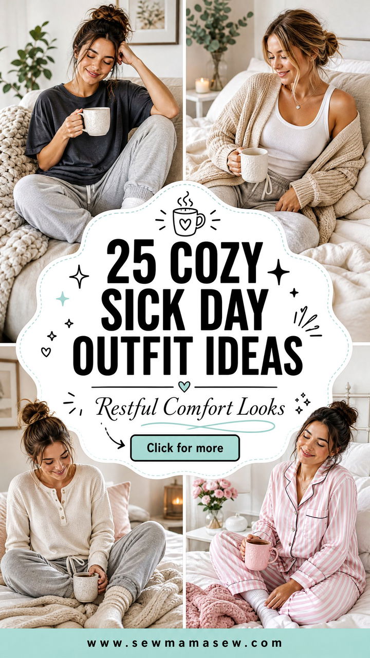 25 Cozy Sick Day Outfit Ideas for Restful Comfort - 25 Cozy Sick Day Outfit Ideas for Restful Comfort
