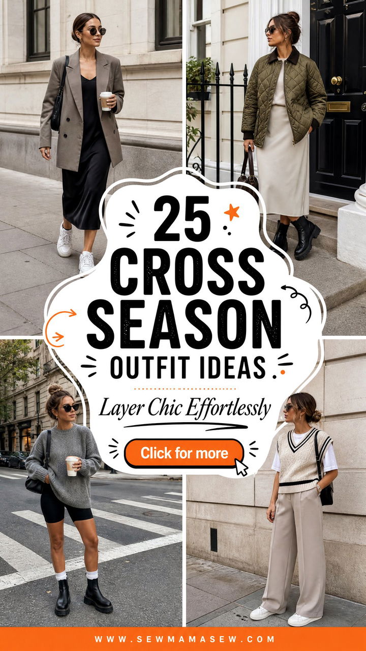 25 Cross Season Outfit Ideas for Effortless Chic Layering - 25 Cross Season Outfit Ideas for Effortless Chic Layering