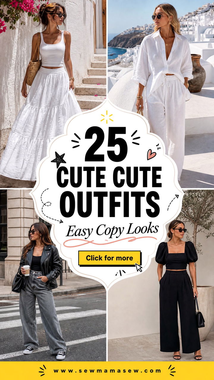 25 Cute Cute Outfits for Easy Looks Youll Want to Copy - 25 Cute Cute Outfits for Easy Looks You'll Want to Copy