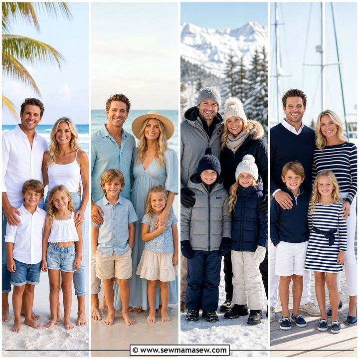 25 Cute Family Photo Outfits for Picture-Perfect Moments