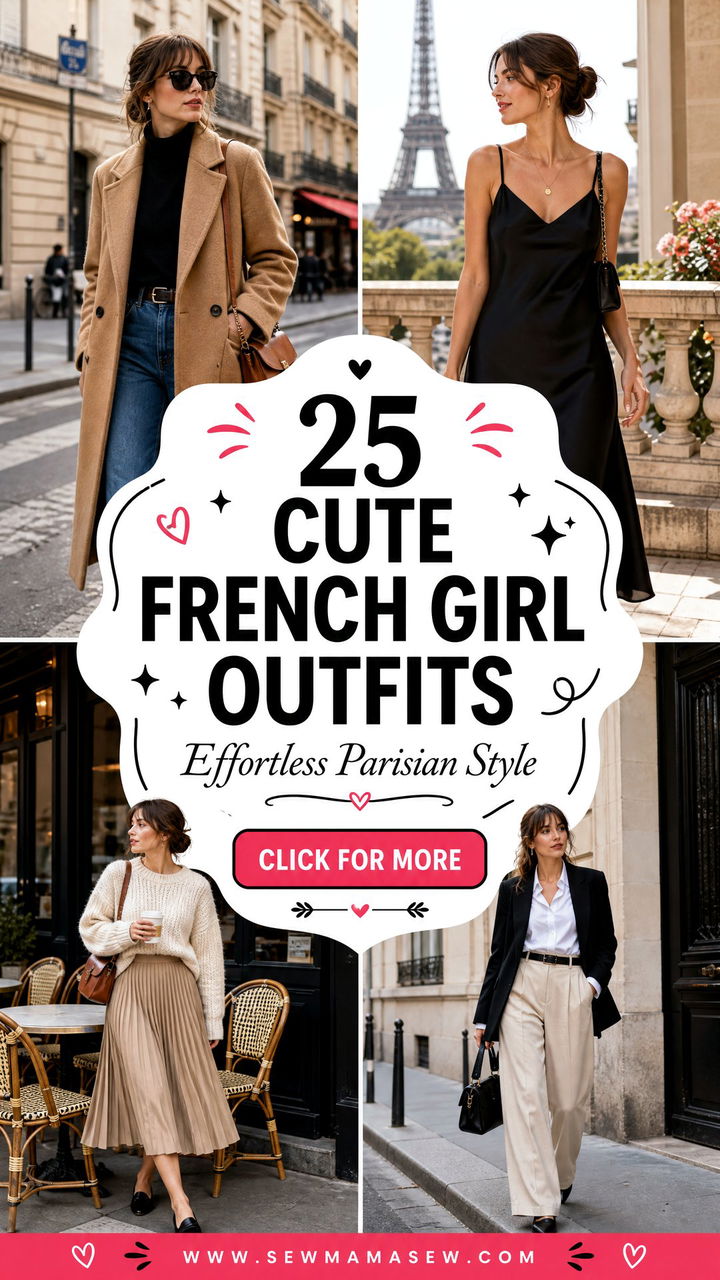 25 Cute French Girl Outfits for Effortless Parisian Style - 25 Cute French Girl Outfits for Effortless Parisian Style