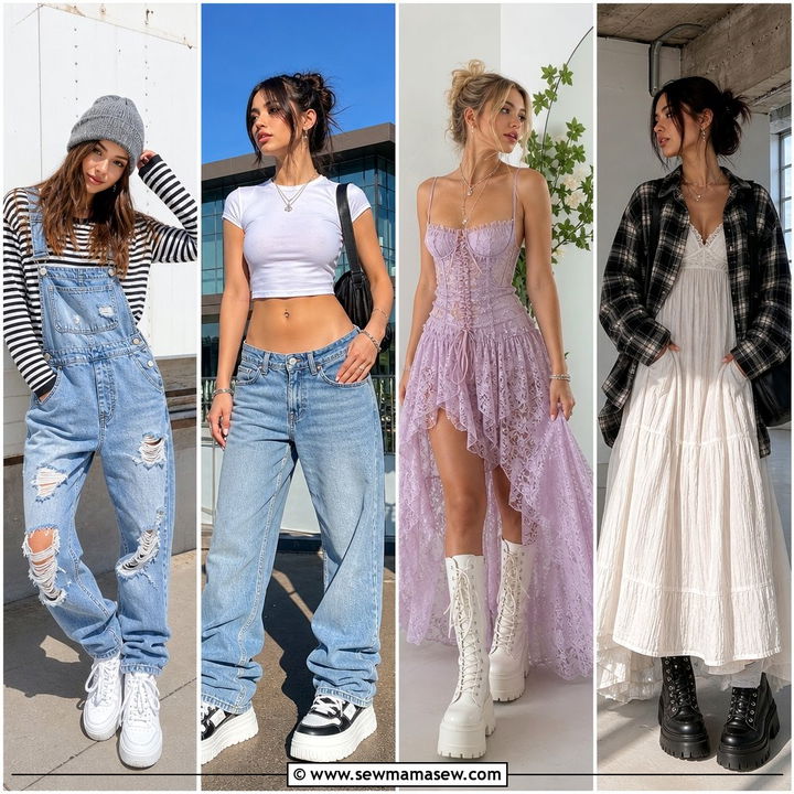 25 Cute Grunge Outfits for Edgy Everyday Style Ideas