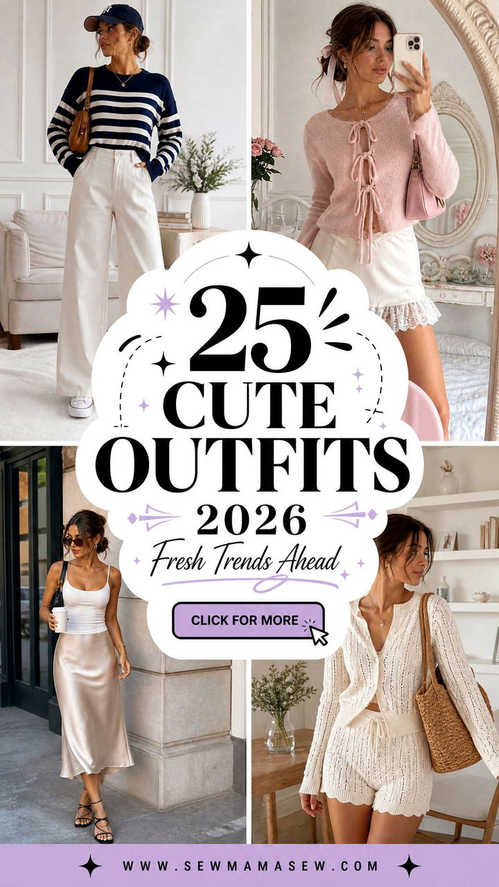 25 Cute Outfits 2026 Fresh Trends to Try All Year Long - 25 Cute Outfits 2026: Fresh Trends to Try All Year Long