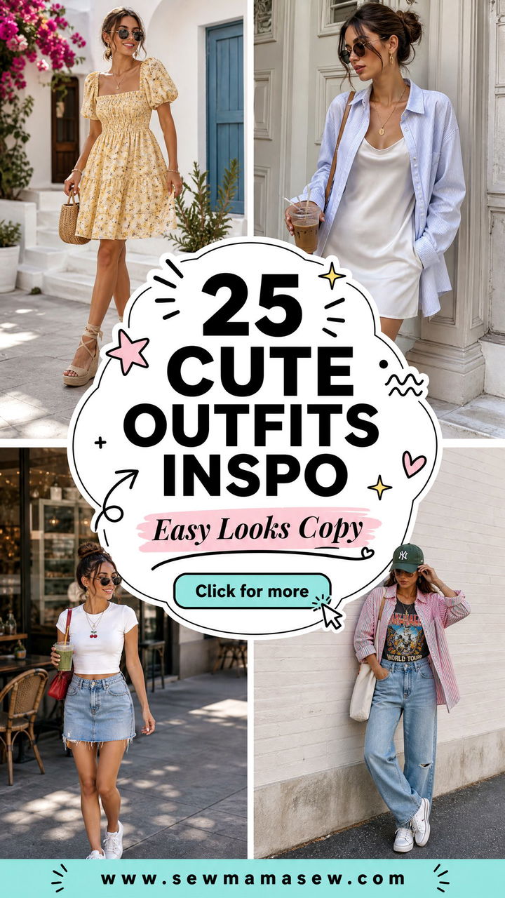 25 Cute Outfits Inspo for Easy Looks Youll Want to Copy - 25 Cute Outfits Inspo for Easy Looks You'll Want to Copy