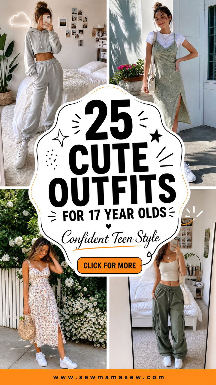 25 Cute Outfits for 17 Year Olds for Confident Teen Style - 25 Cute Outfits for 17 Year Olds for Confident Teen Style