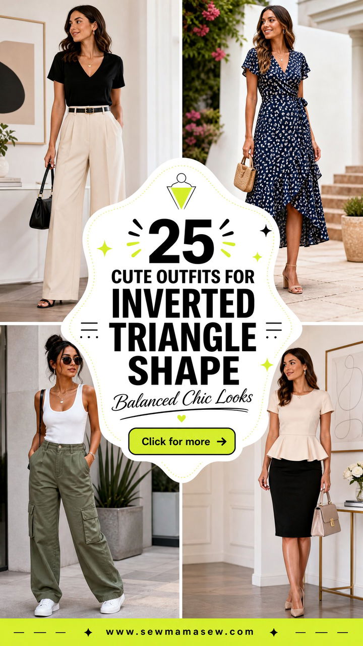 25 Cute Outfits for Inverted Triangle Shape That Balance - 25 Cute Outfits for Inverted Triangle Shape That Balance