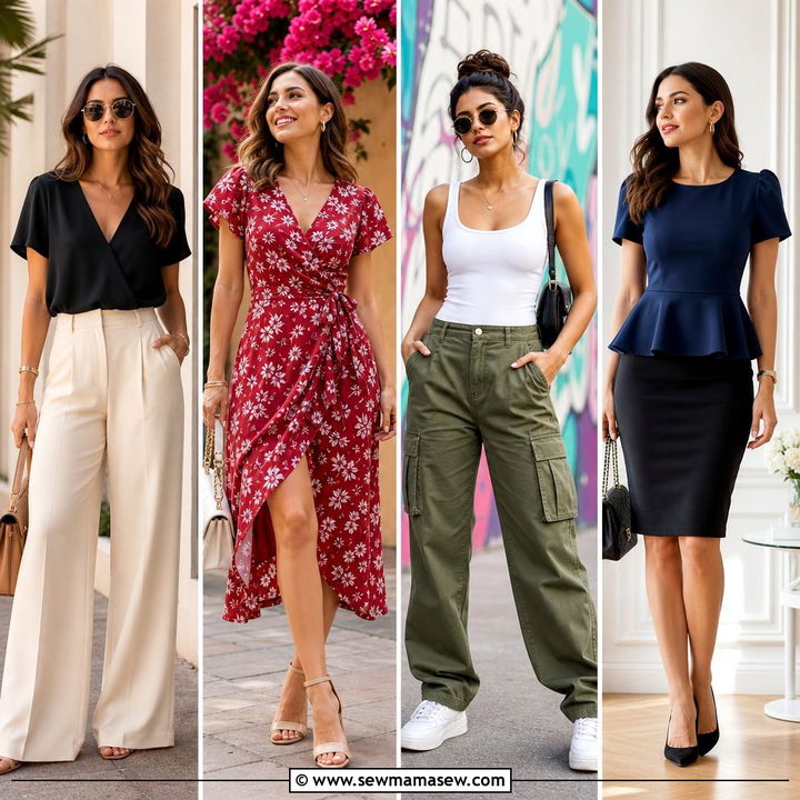 25 Cute Outfits for Inverted Triangle Shape That Balance
