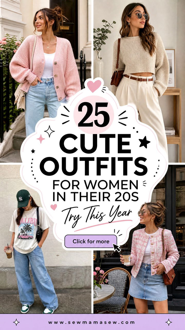 25 Cute Outfits for Women in Their 20s to Try This Year - 25 Cute Outfits for Women in Their 20s to Try This Year