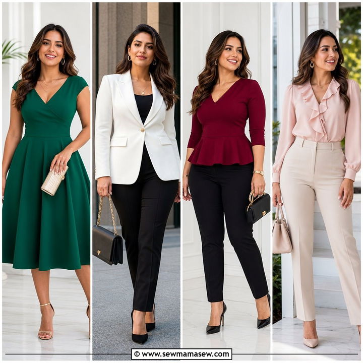 25 Cute outfits for pear shape To Balance Your Look
