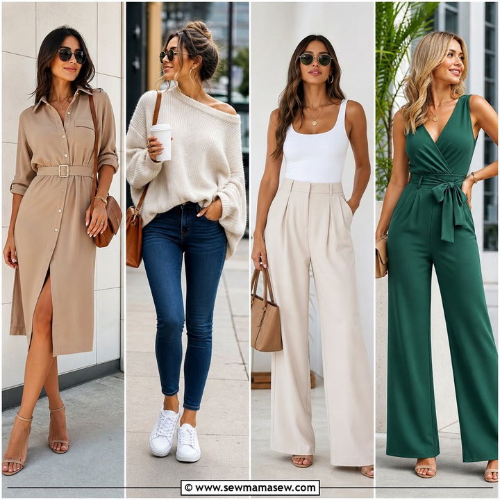 25 Cute outfits for rectangle body That Flatter Every Curve