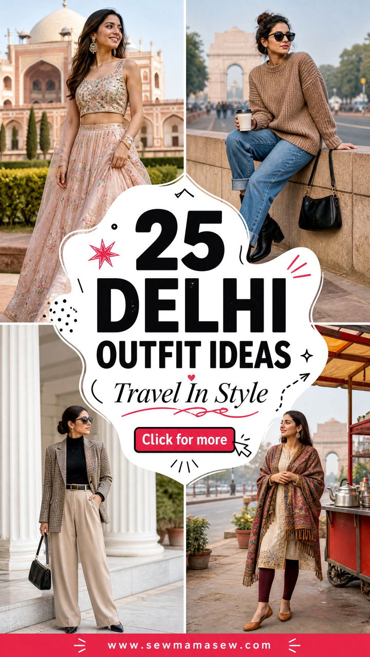 25 Delhi Outfit Ideas Chic Travel Looks For Every Season - 25 Delhi Outfit Ideas: Chic Travel Looks For Every Season