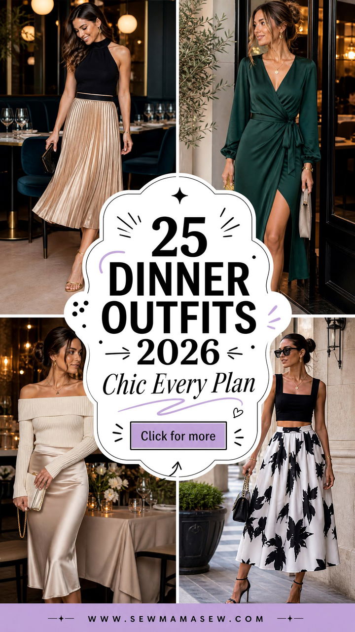 25 Dinner Outfits 2026 Chic Looks For Every Plan This Year - 25 Dinner Outfits 2026: Chic Looks For Every Plan This Year