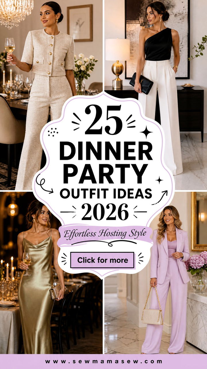 25 Dinner Party Outfit Ideas 2026 For Effortless Hosting - 25 Dinner Party Outfit Ideas 2026 For Effortless Hosting