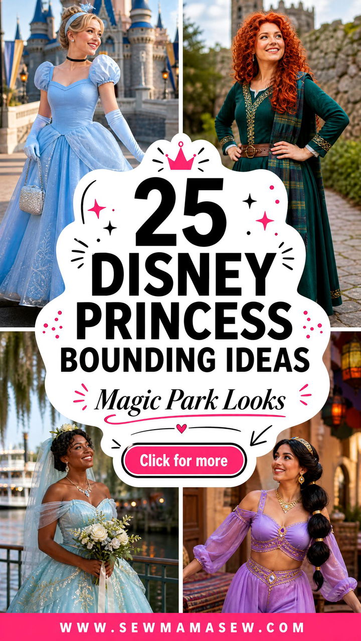 25 Disney Princess Bounding Ideas for Magical Park Days - 25 Disney Princess Bounding Ideas for Magical Park Days