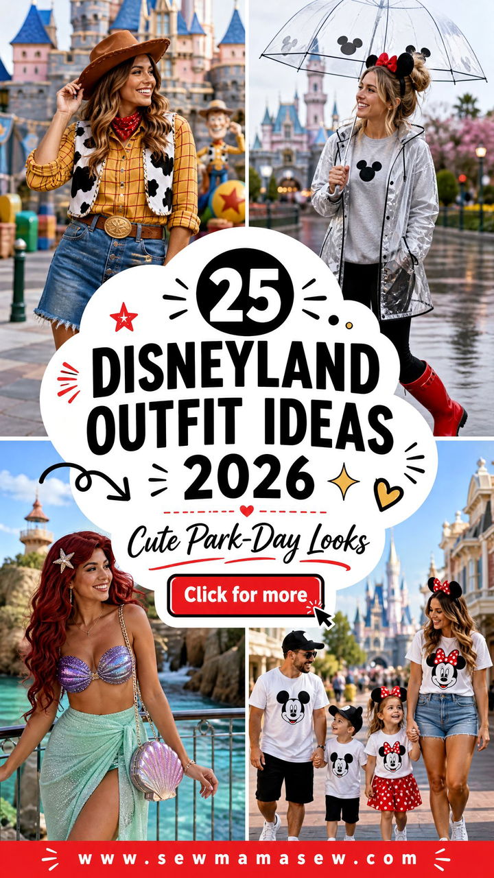 25 Disneyland Outfit Ideas 2026 for Cute Park-Day Looks - 25 Disneyland Outfit Ideas 2026 for Cute Park-Day Looks