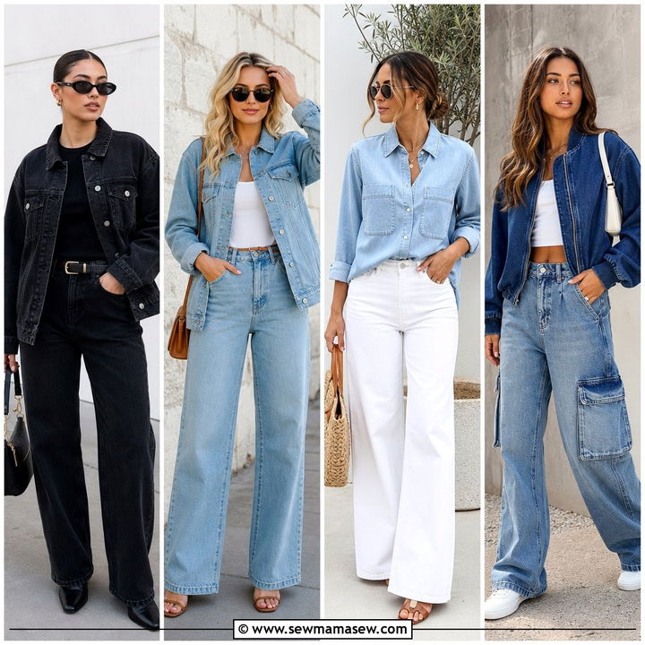 25 Double Denim Outfit Ideas Plus Size For Confident Style