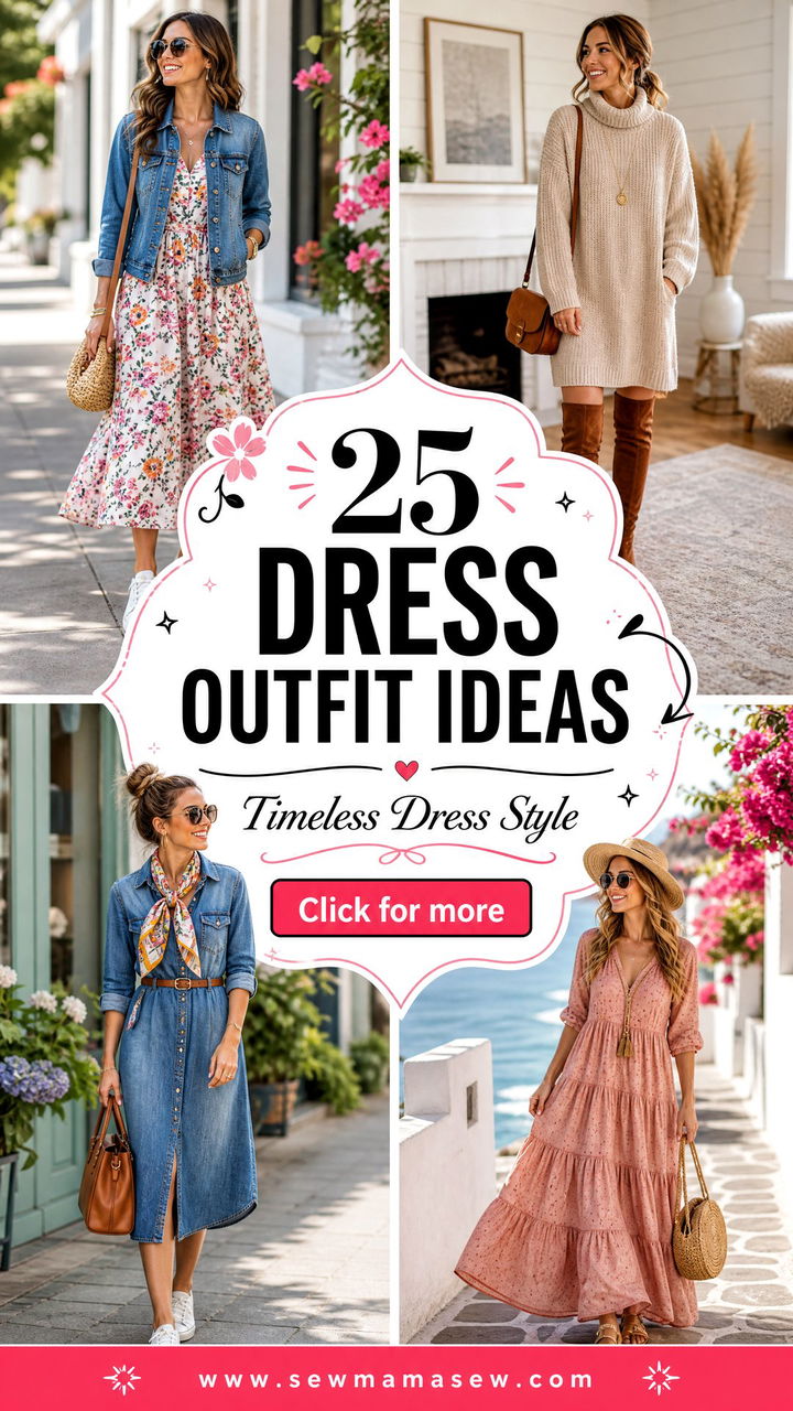 25 Dress Outfit Ideas for Women Over 60 With Timeless Style - 25 Dress Outfit Ideas for Women Over 60 With Timeless Style