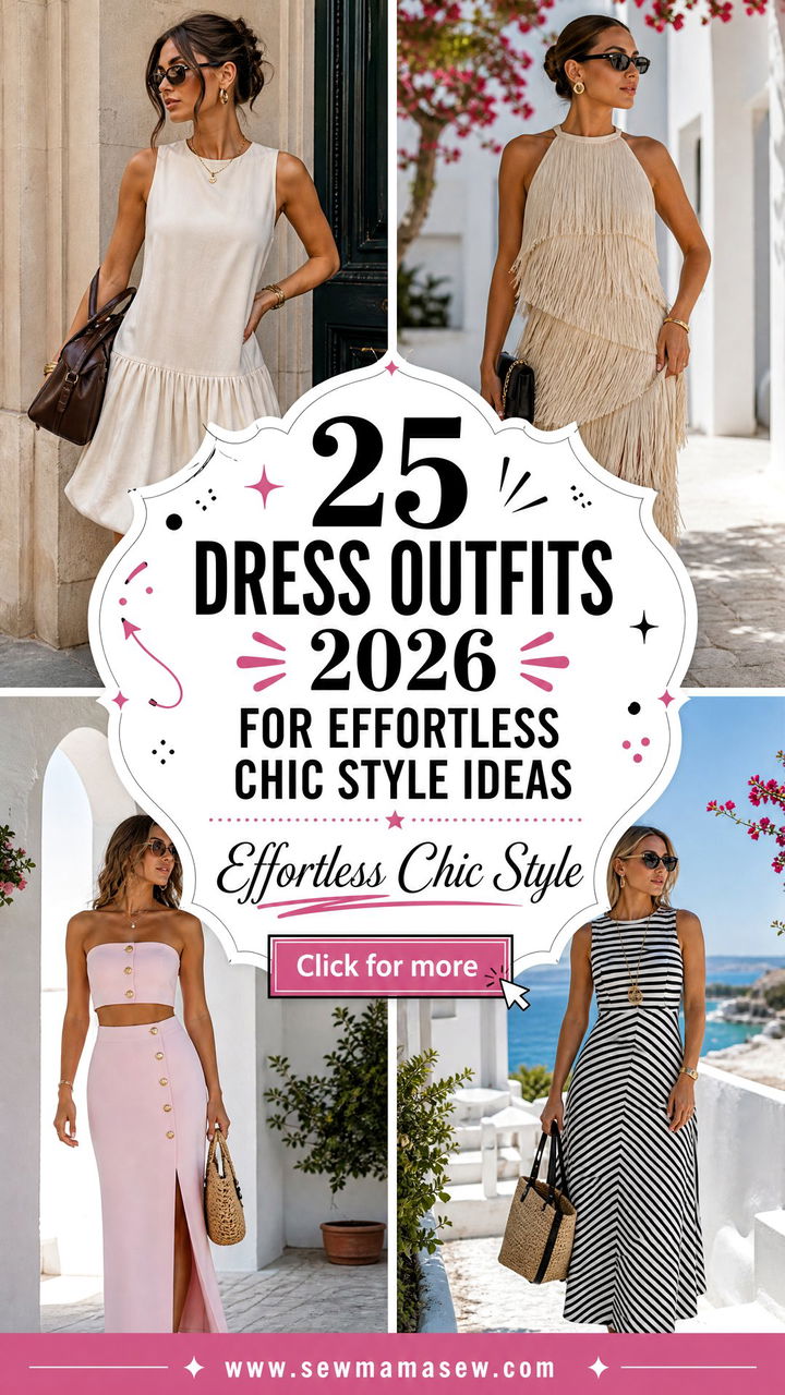 25 Dress Outfits 2026 for Effortless Chic Style Ideas - 25 Dress Outfits 2026 for Effortless Chic Style Ideas