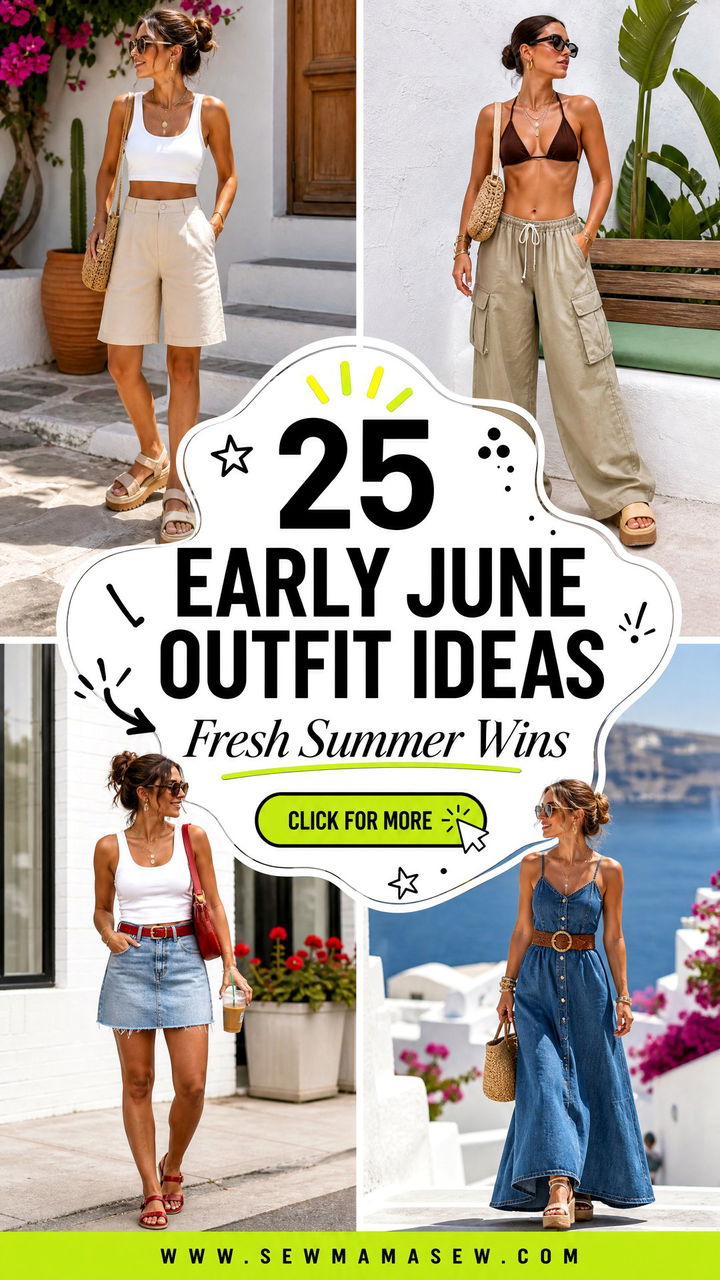 25 Early June Outfit Ideas for Fresh Summer Style Wins - 25 Early June Outfit Ideas for Fresh Summer Style Wins
