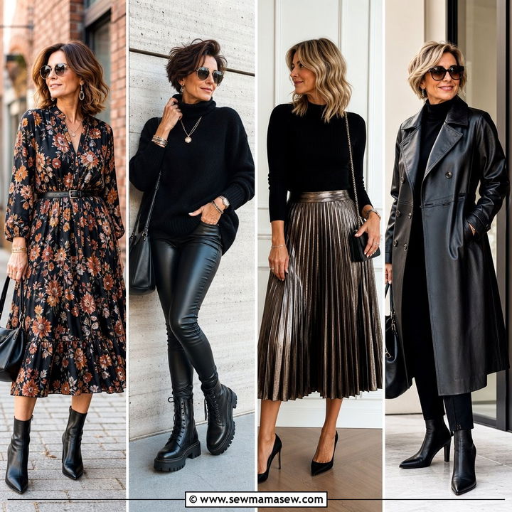 25 Edgy Outfit Ideas for Women Over 40 That Feel Bold