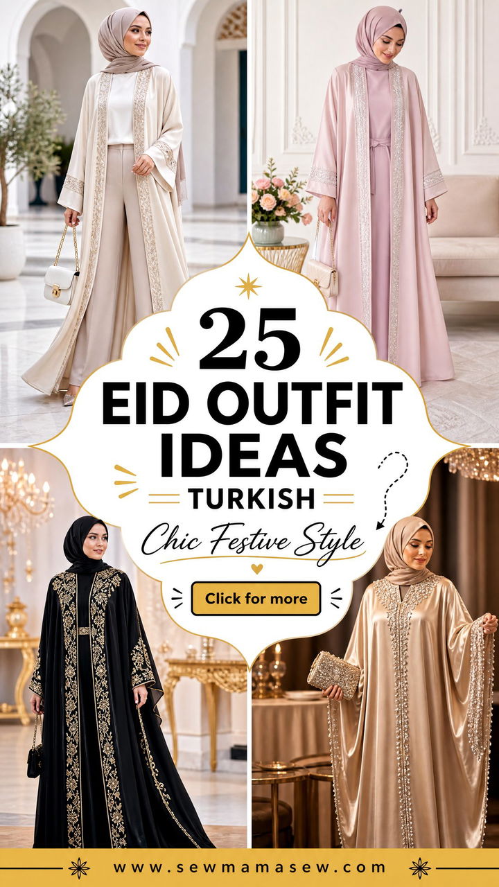 25 Eid Outfit Ideas Turkish for Chic Festive Style 2026 - 25 Eid Outfit Ideas Turkish for Chic Festive Style 2026