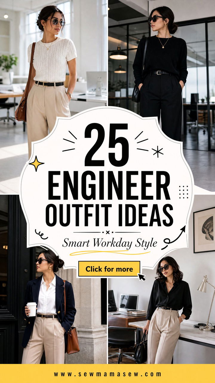 25 Engineer Outfit Ideas for Smart Workday Style - 25 Engineer Outfit Ideas for Smart Workday Style