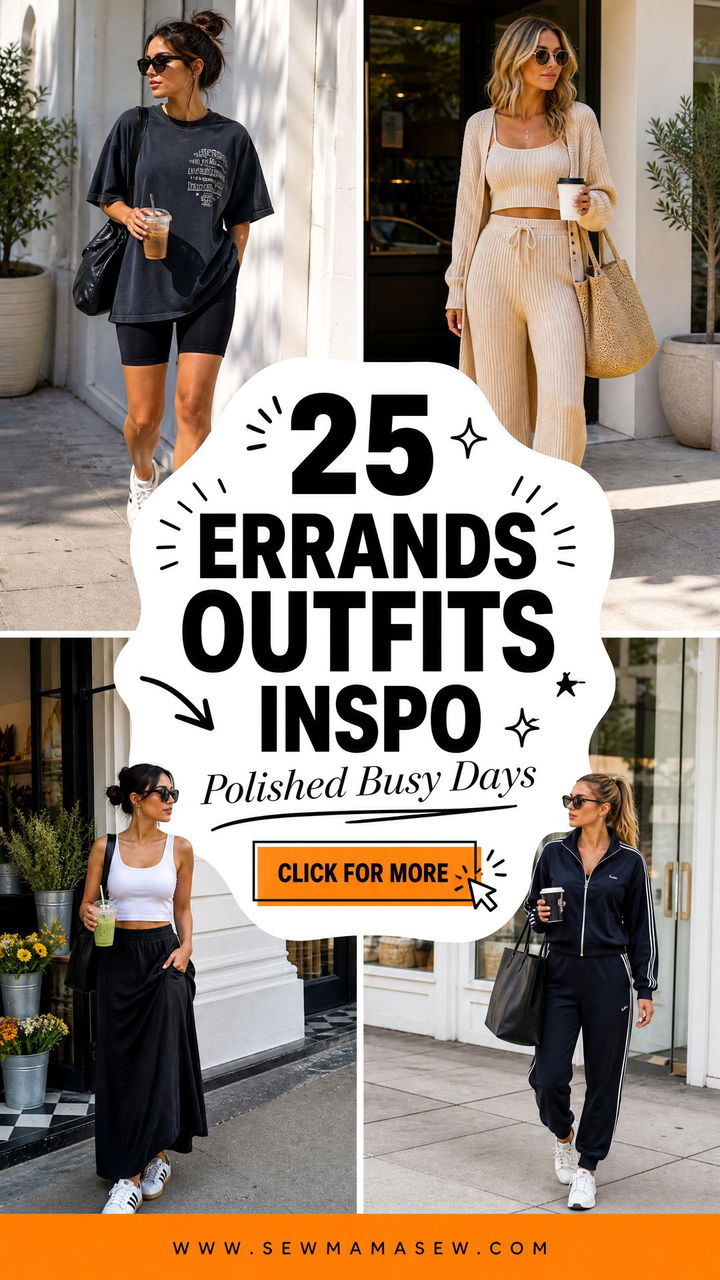 25 Errands Outfits Inspo for Busy Women on Polished Days - 25 Errands Outfits Inspo for Busy Women on Polished Days