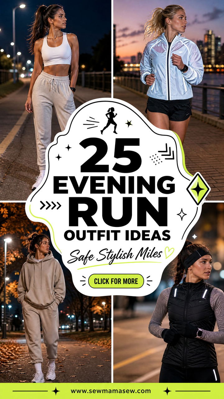 25 Evening Run Outfit Ideas for Safe Stylish Summer Miles - 25 Evening Run Outfit Ideas for Safe, Stylish Summer Miles
