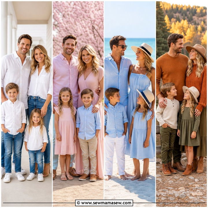 25 Family Photo Outfit Ideas Matching Looks That Shine Today
