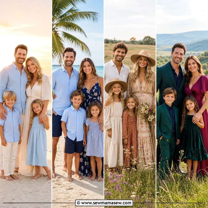 25 Family Photo Outfit Ideas Summer 2026 for Dreamy Pics