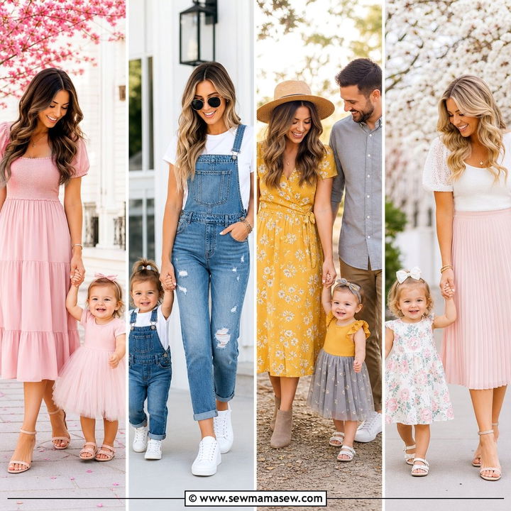 25 Family Photo Outfit Ideas With Toddler for Sweet Shots
