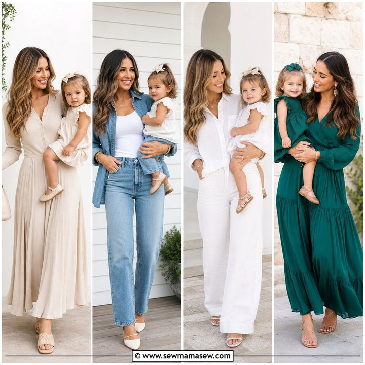 25 Family Photo Outfit Ideas With Toddlers for Happy Pics