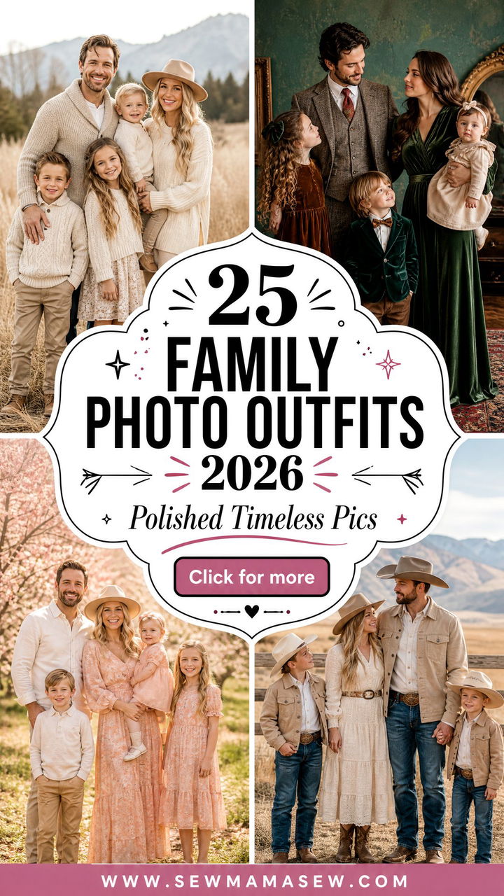 25 Family Photo Outfits 2026 for Polished Timeless Pics - 25 Family Photo Outfits 2026 for Polished, Timeless Pics