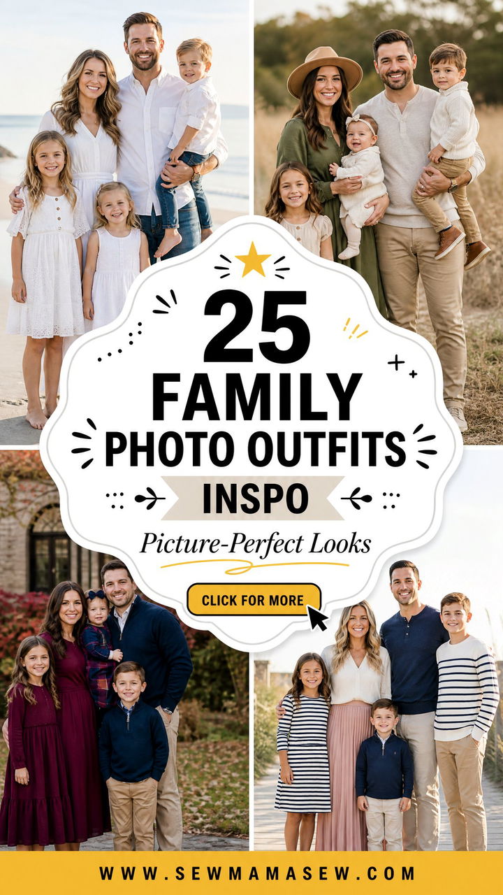 25 Family Photo Outfits Inspo For Picture-Perfect Looks - 25 Family Photo Outfits Inspo For Picture-Perfect Looks