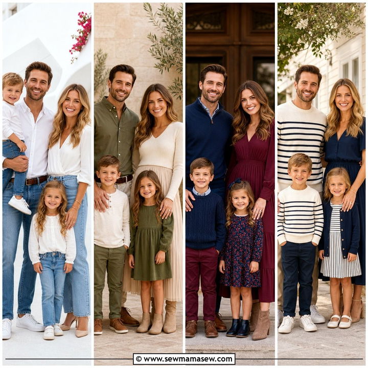 25 Family Photo Outfits Inspo For Picture-Perfect Looks