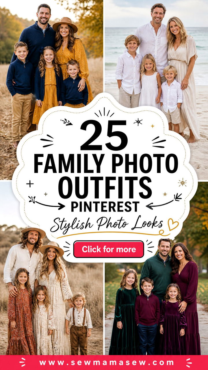 25 Family Photo Outfits Pinterest Loves for Stylish Pics - 25 Family Photo Outfits Pinterest Loves for Stylish Pics