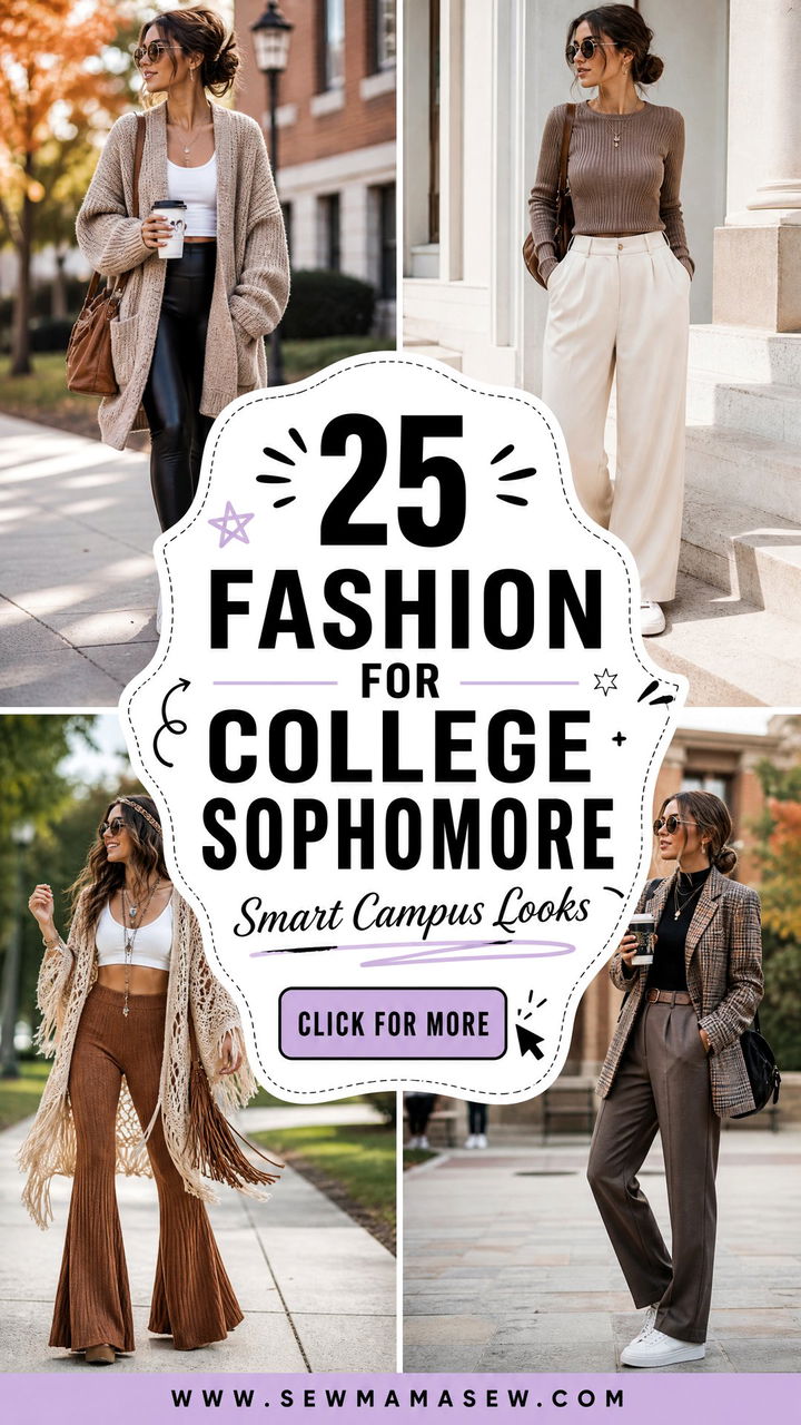 25 Fashion For College Sophomore Smart Campus Looks To Try - 25 Fashion For College Sophomore: Smart Campus Looks To Try