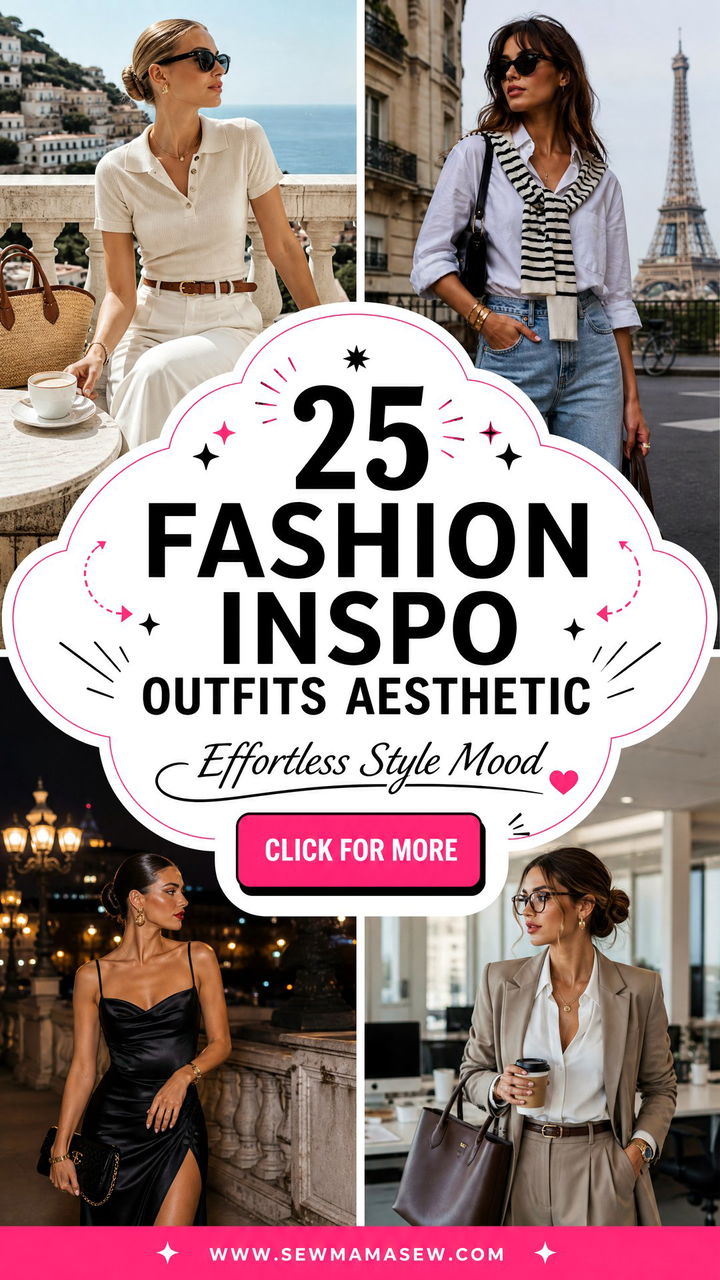 25 Fashion Inspo Outfits Aesthetic For Effortless Style - 25 Fashion Inspo Outfits Aesthetic For Effortless Style