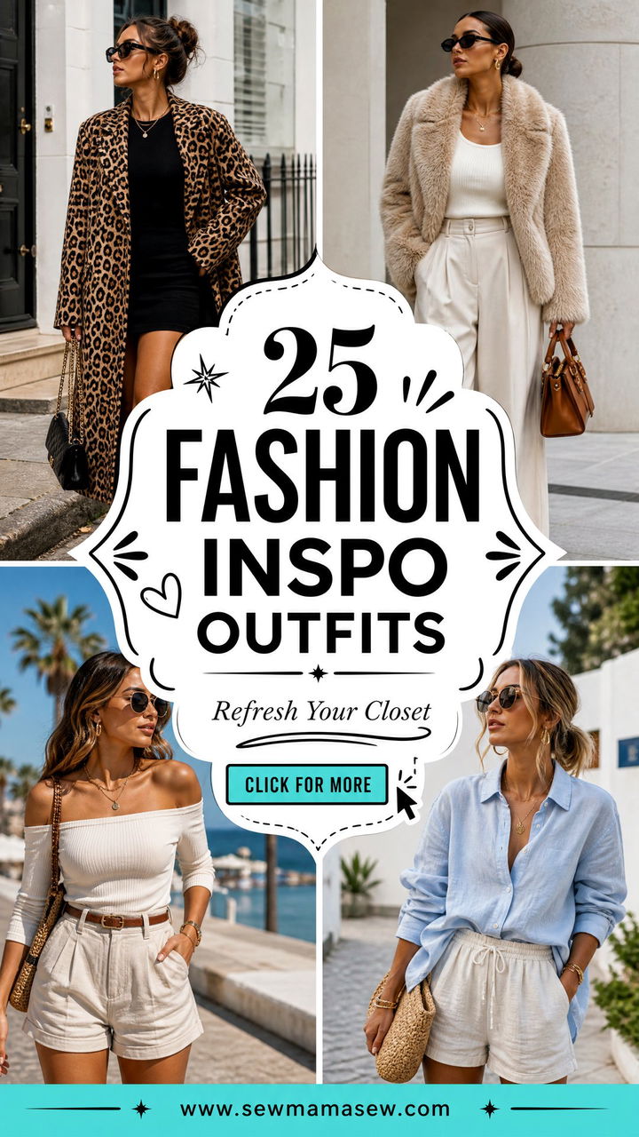 25 Fashion Inspo Outfits For Women To Refresh Your Closet - 25 Fashion Inspo Outfits For Women To Refresh Your Closet