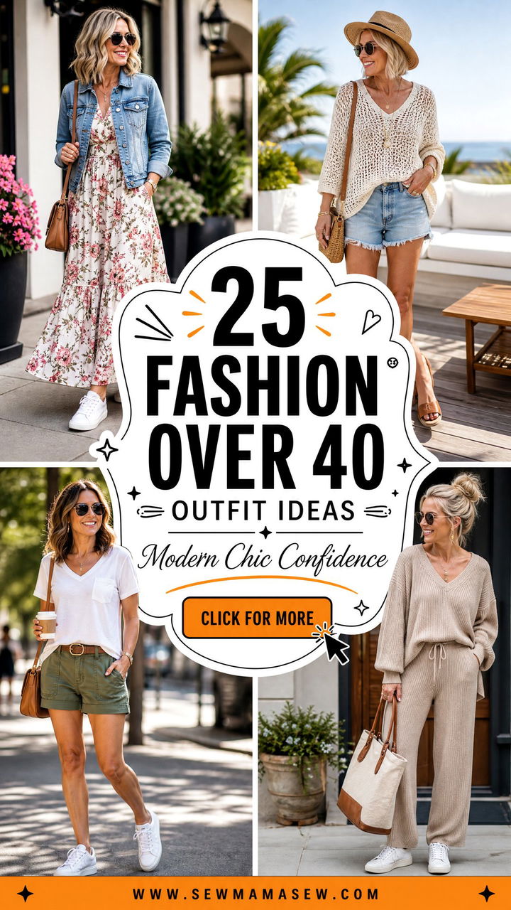 25 Fashion Over 40 Outfit Ideas For Chic Modern Confidence - 25 Fashion Over 40 Outfit Ideas For Chic Modern Confidence
