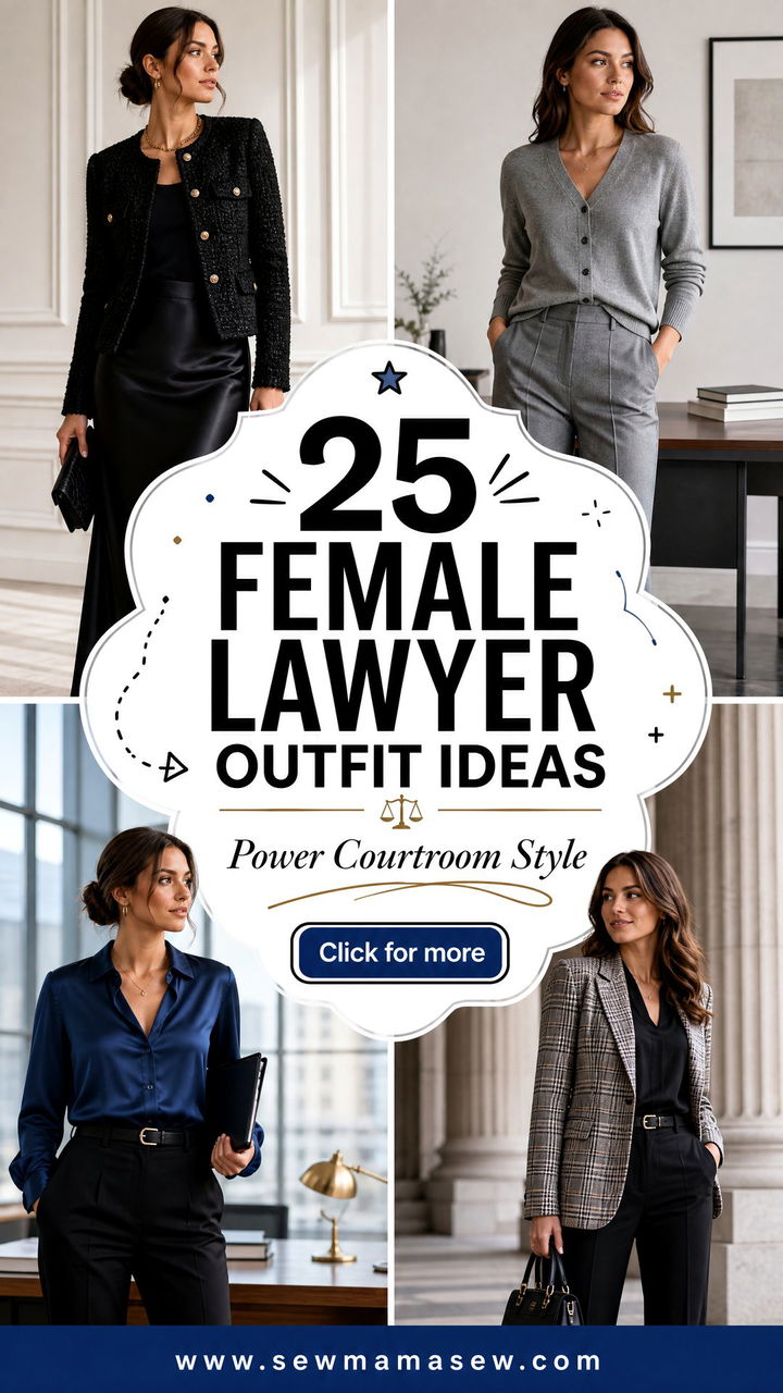 25 Female Lawyer Outfit Ideas For Powerful Courtroom Style - 25 Female Lawyer Outfit Ideas For Powerful Courtroom Style